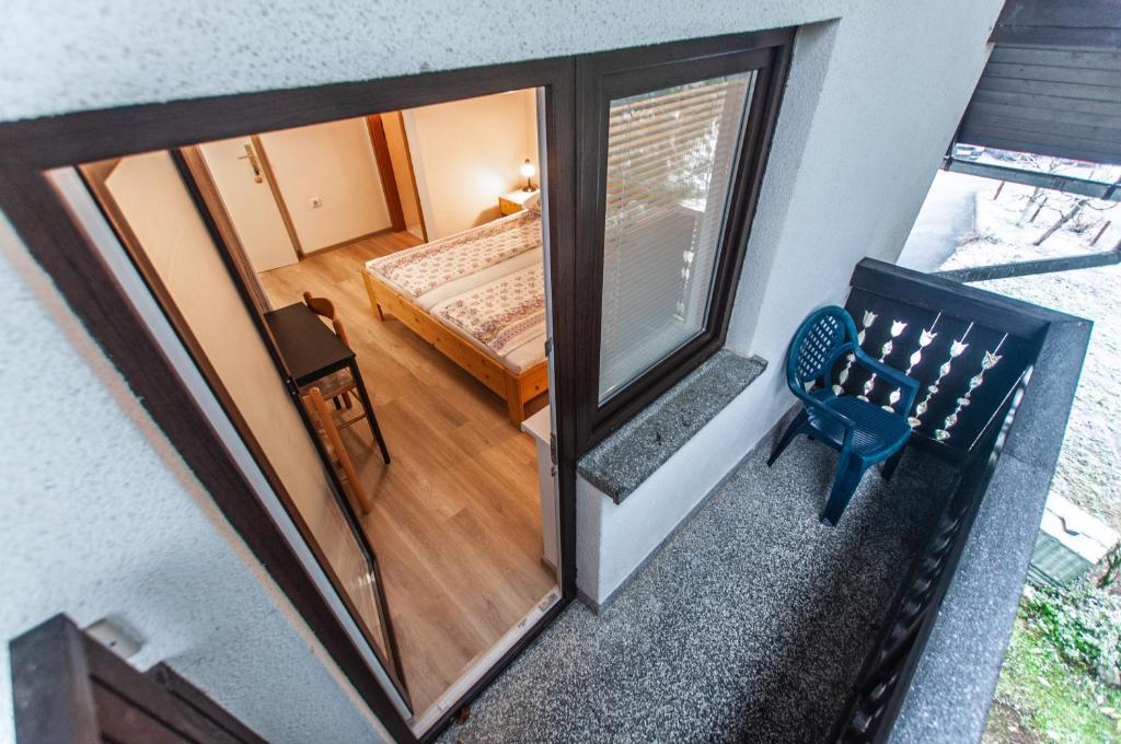 Postel nebo postele na pokoji v ubytování Apartment Ticar