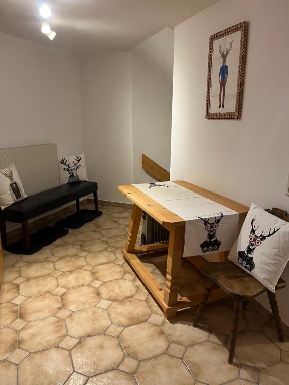 Posezení v ubytování Ferienwohnung Thöny Vandans