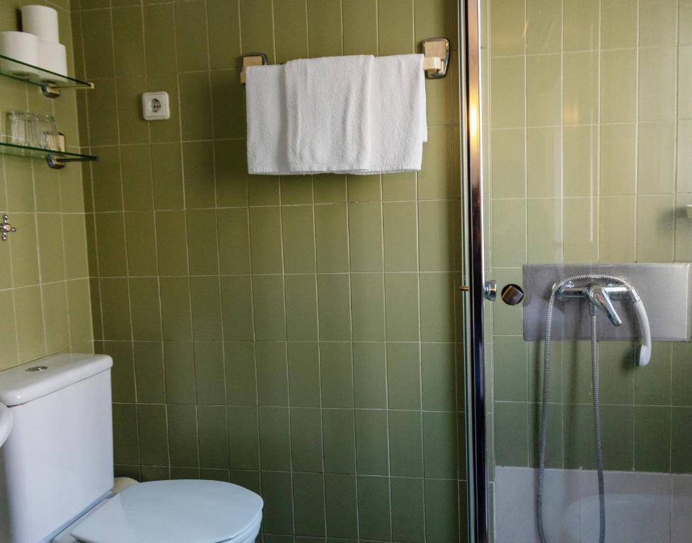Koupelna v ubytování Hotel Sao Nicolau