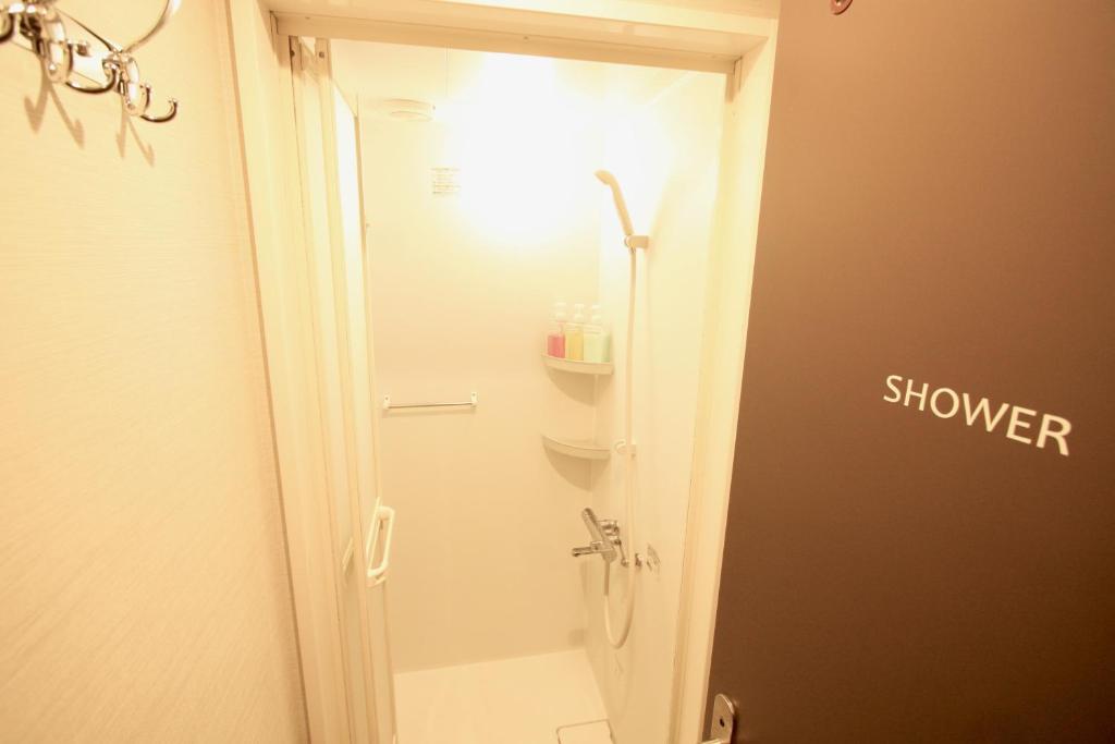 Koupelna v ubytování Namba Guesthouse HIVE