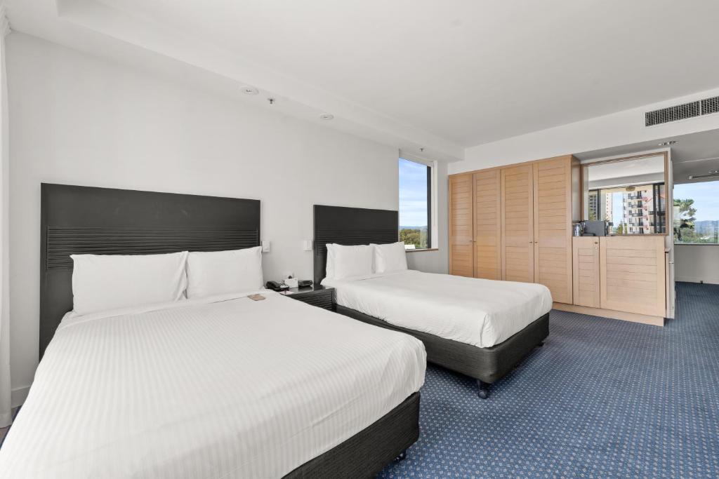 
Double Room with Two Double Beds and Balcony
