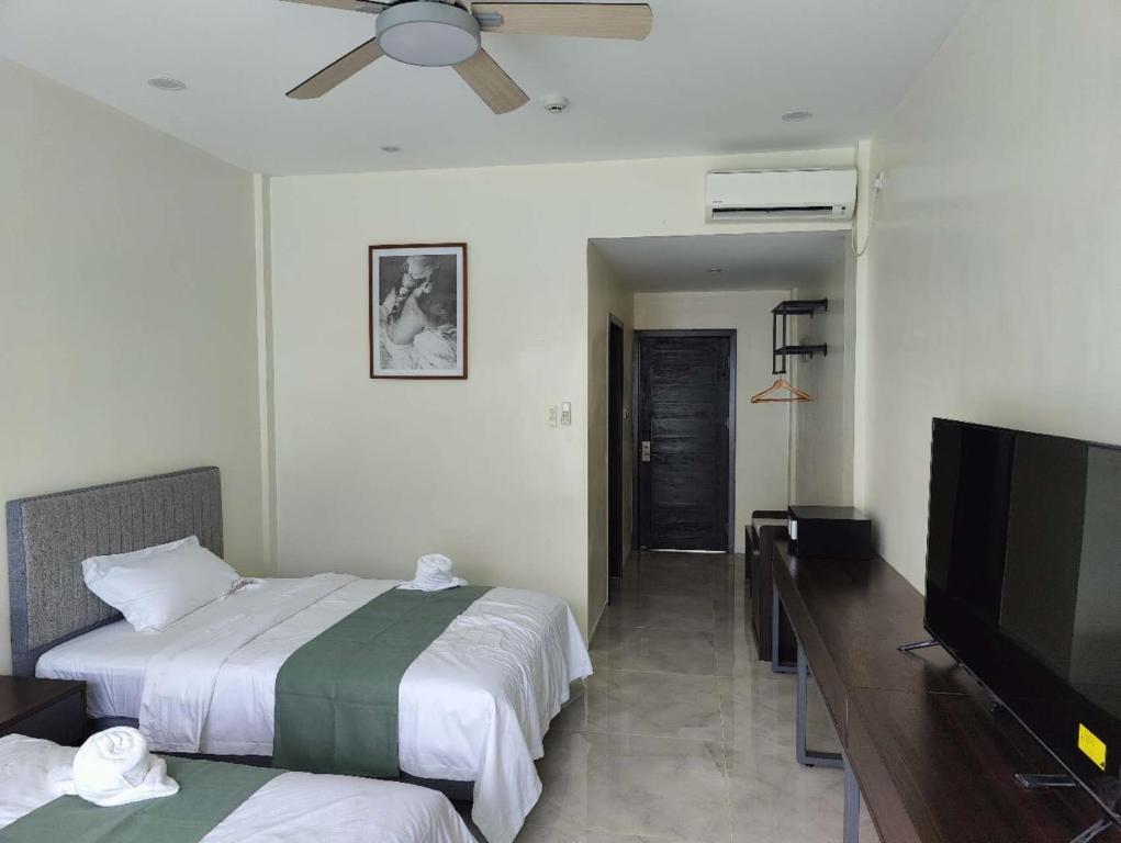 Bohol Cattleya Resort - Deluxe Dubbele Of Dubbele Kamer Met Balkon