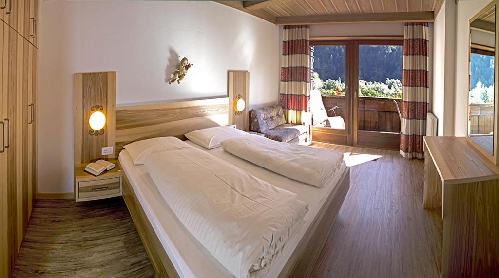 Postel nebo postele na pokoji v ubytování Appartement Riederhof