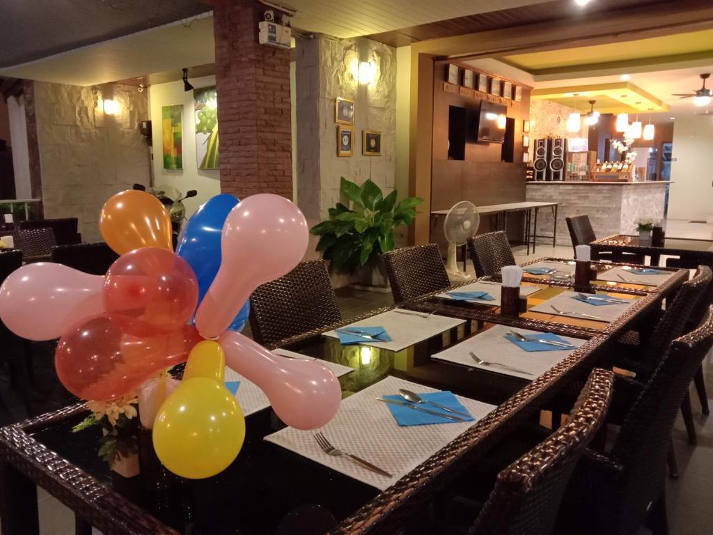 Restaurace v ubytování Purimas Resortel