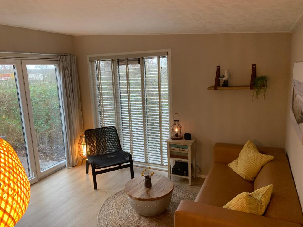 Posezení v ubytování Chalet2rent Ameland