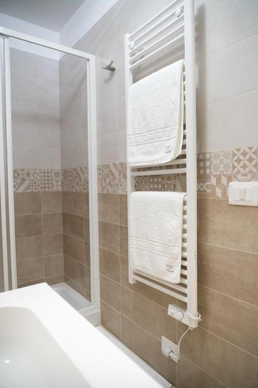 Koupelna v ubytování B & B INFINITY