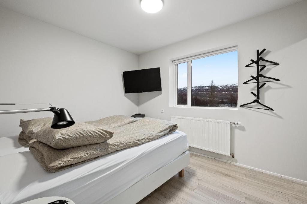 TV a/nebo společenská místnost v ubytování Acco Guesthouse