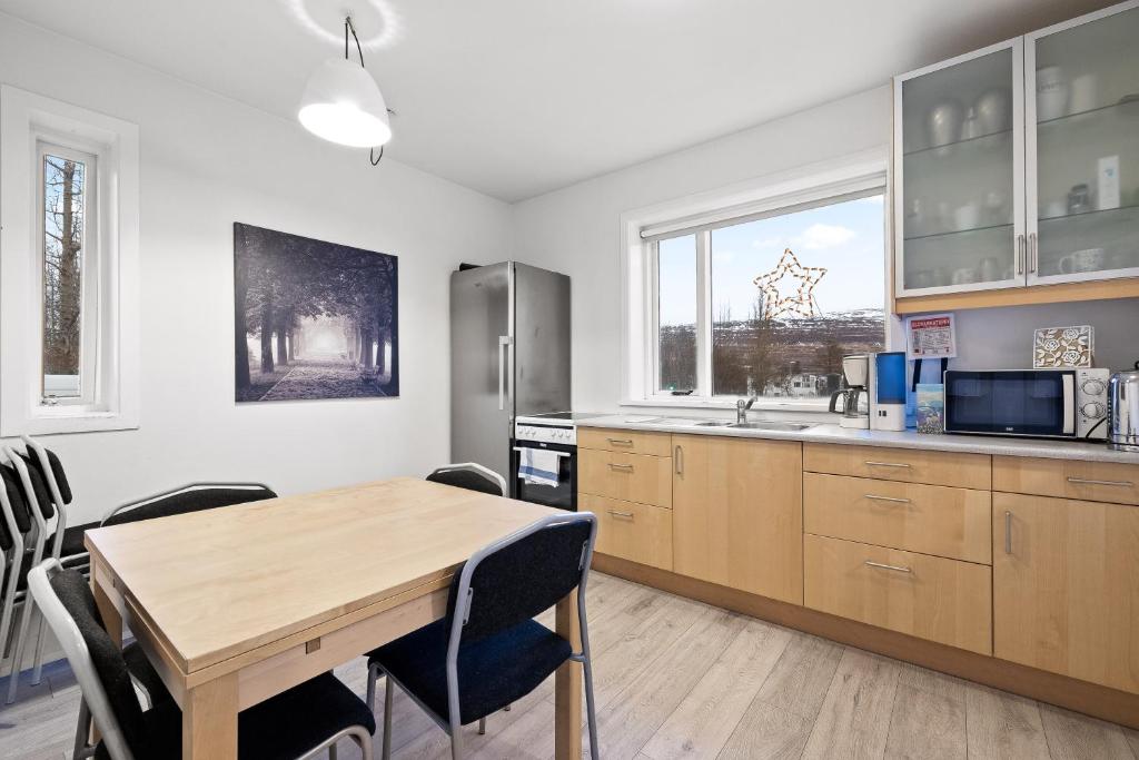 Kuchyň nebo kuchyňský kout v ubytování Acco Guesthouse