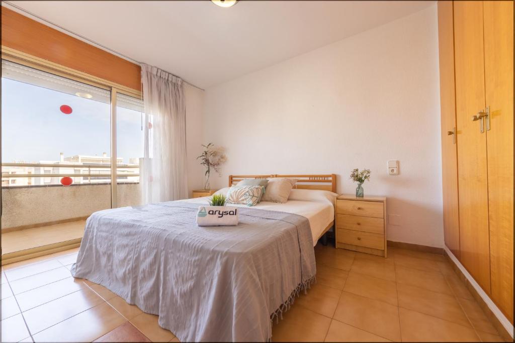 A bed or beds in a room at Córdoba con bonitas vistas