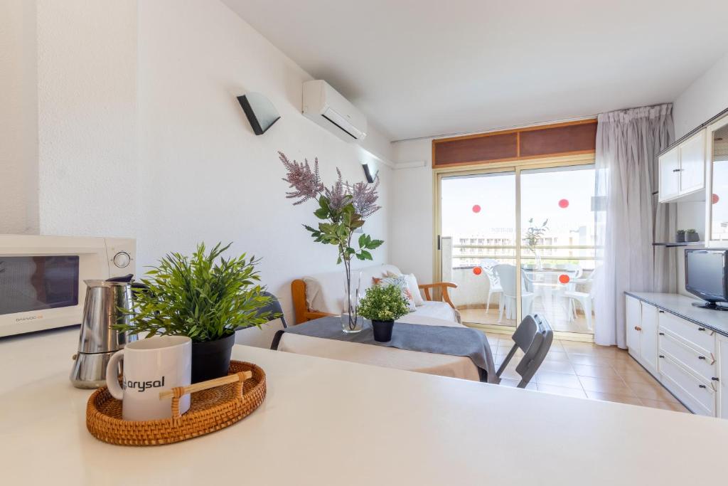 A kitchen or kitchenette at Córdoba con bonitas vistas
