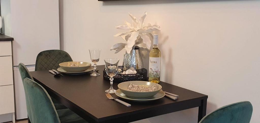 Nápoje v ubytovaní CS14 Gold Apartment