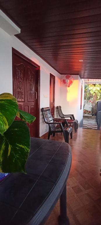 Posezení v ubytování Marari Anandu Beach Villa