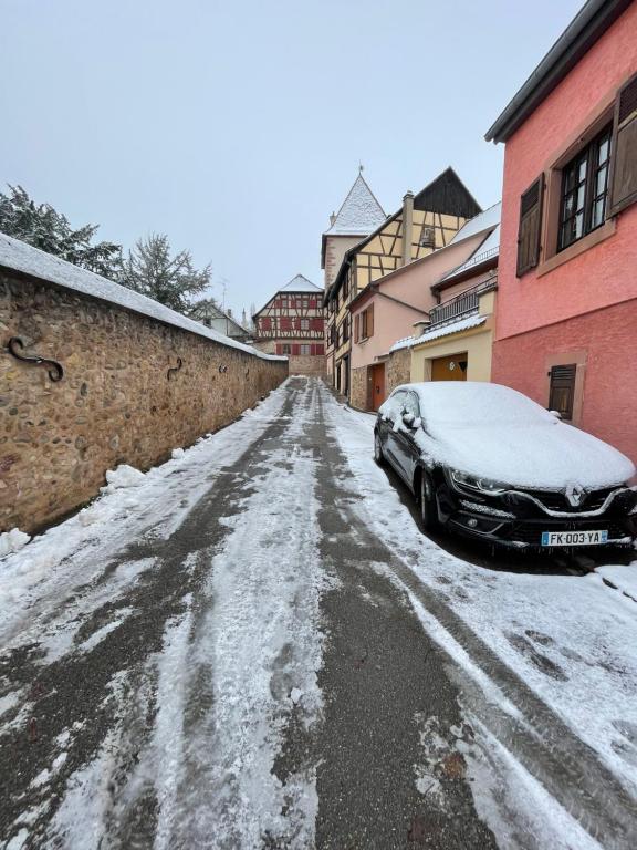 Gîte au cœur des remparts-parking facile v zime