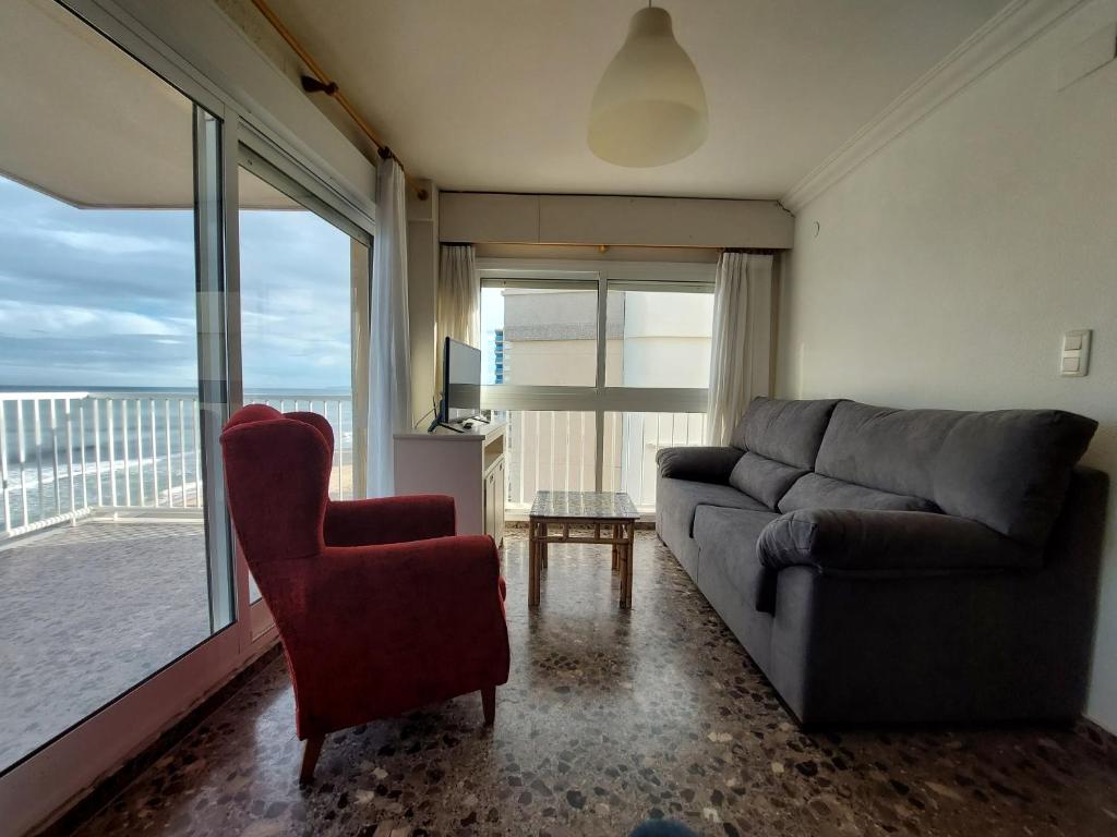 Posezení v ubytování Apartamento Bellavista