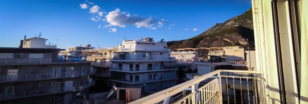 Nespecifikovaný výhled na hory nebo výhled na hory při pohledu z apartmánu