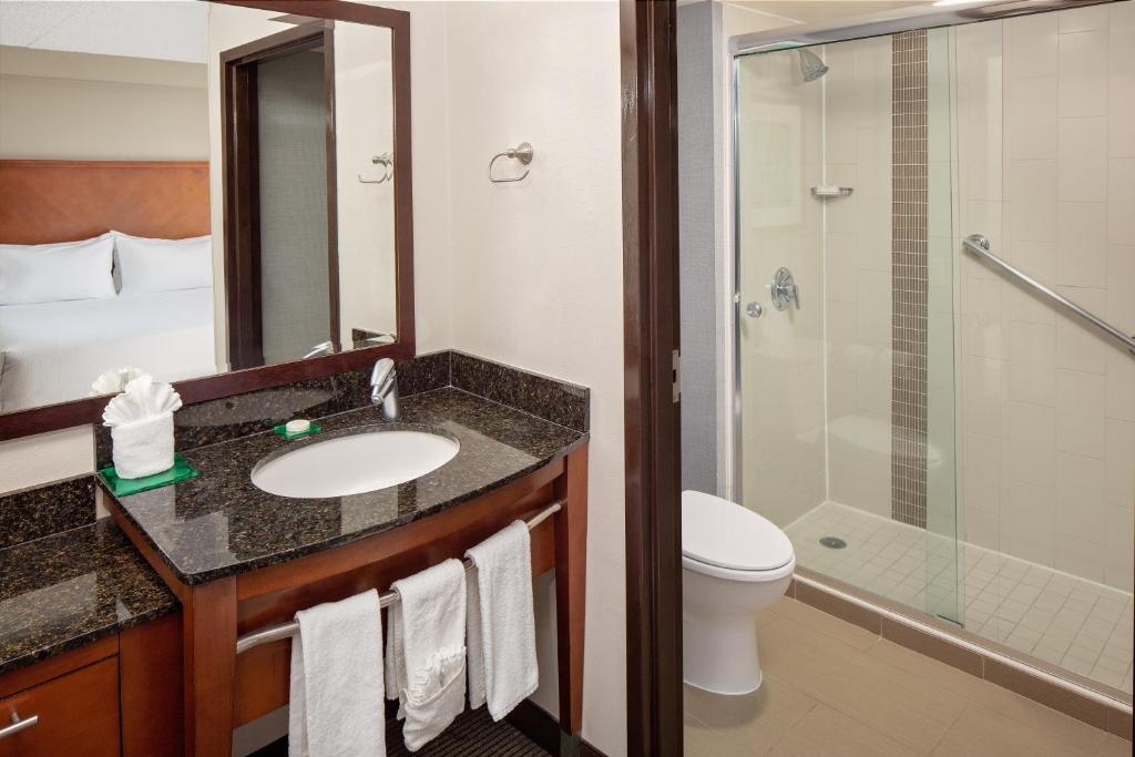 Koupelna v ubytování Hyatt Place Princeton