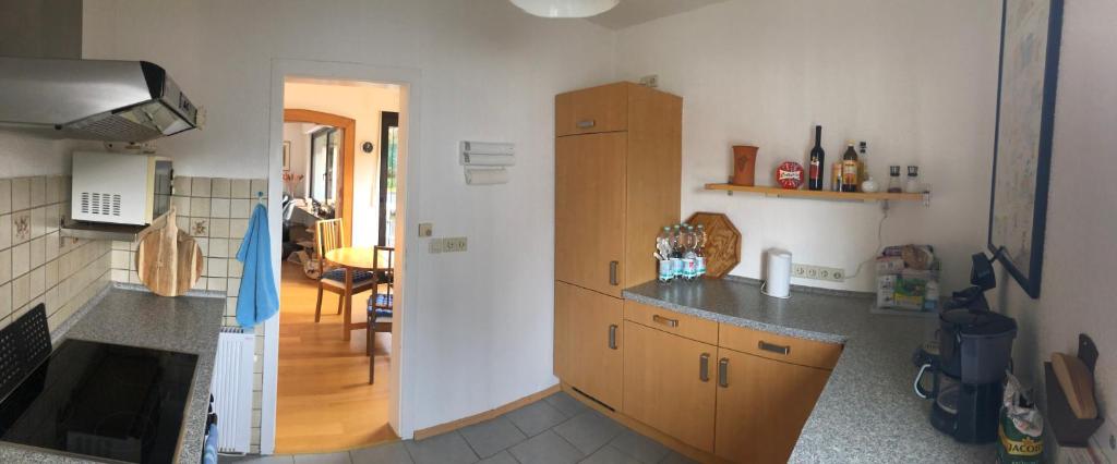 Kuchyň nebo kuchyňský kout v ubytování Haus Nacke