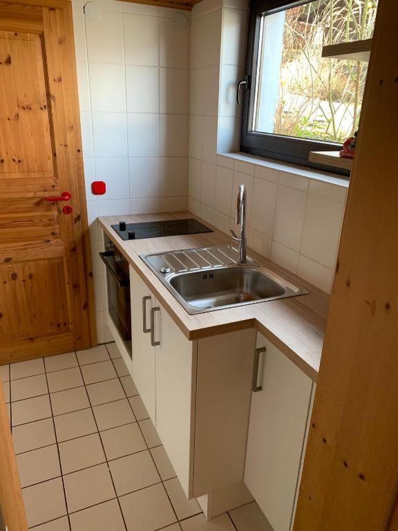 Kuchyň nebo kuchyňský kout v ubytování Haus Nacke