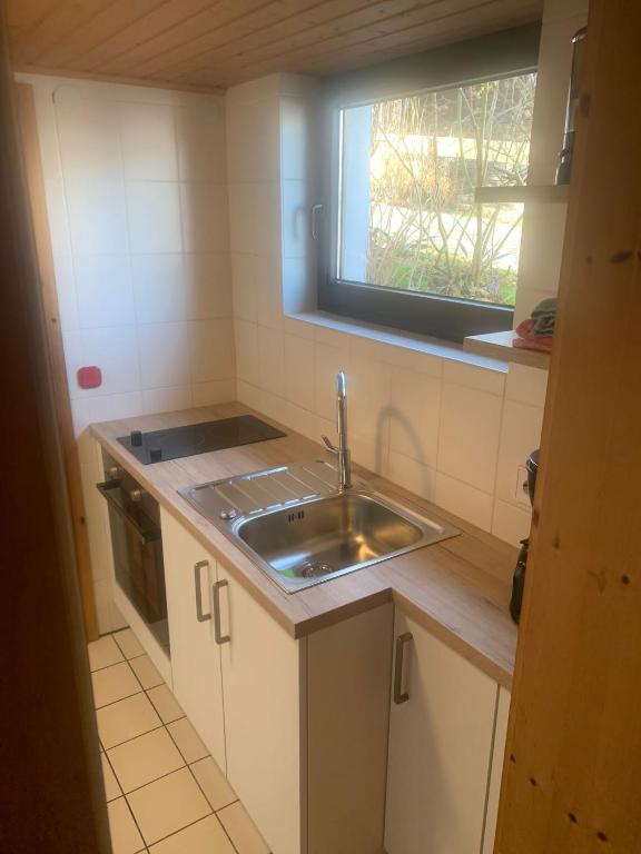 Kuchyň nebo kuchyňský kout v ubytování Haus Nacke