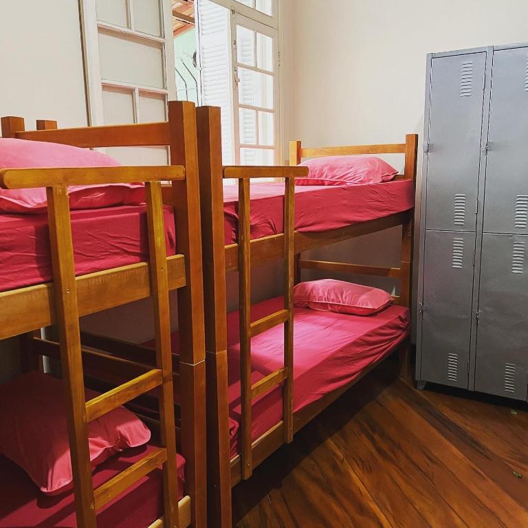 Postel nebo postele na pokoji v ubytování Grande Família Hostel Av paulista