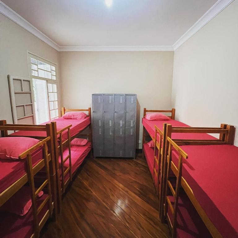 Postel nebo postele na pokoji v ubytování Grande Família Hostel Av paulista