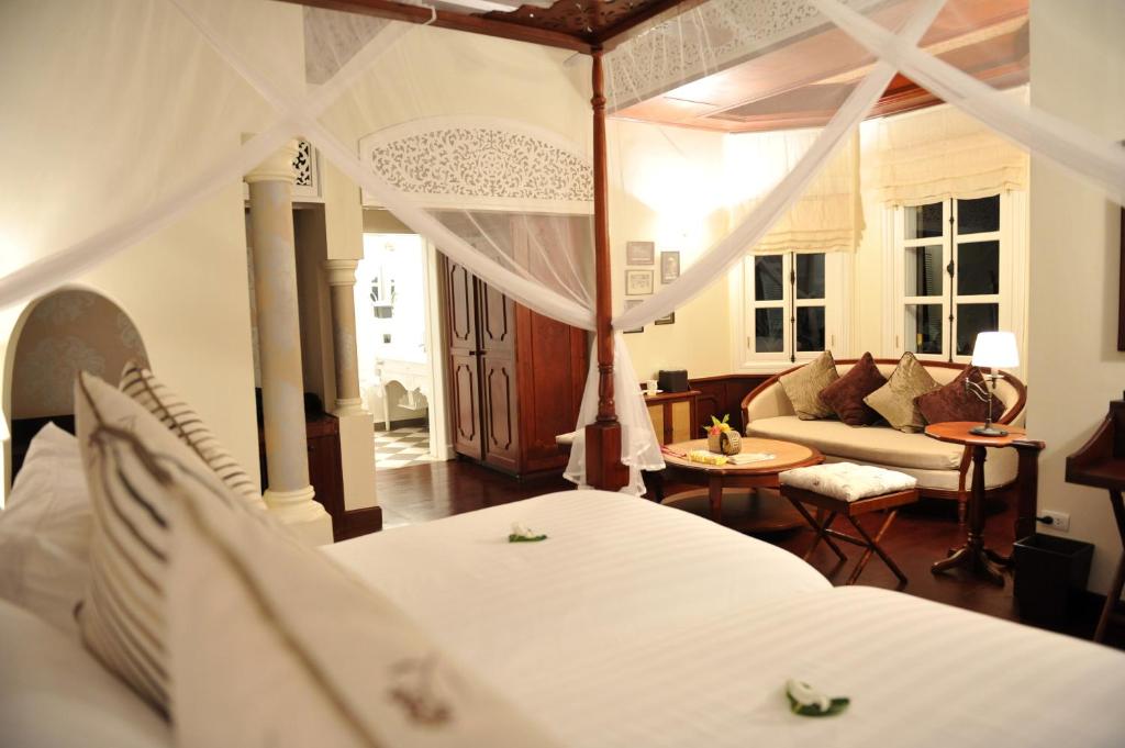 The Luang Say Residence - Deluxe Suite Mit Kingsize-Bett