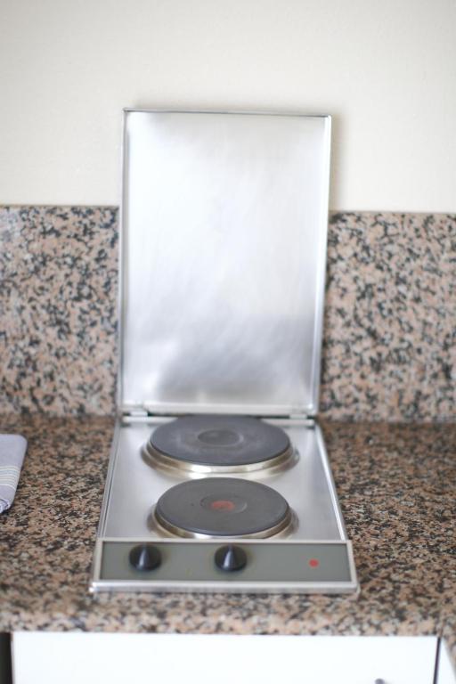 Kuchyň nebo kuchyňský kout v ubytování Hotel Rialta