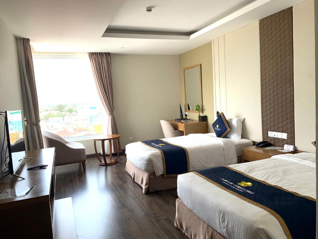 Khách sạn Sài Gòn Vĩnh Long - Deluxe Twin Room