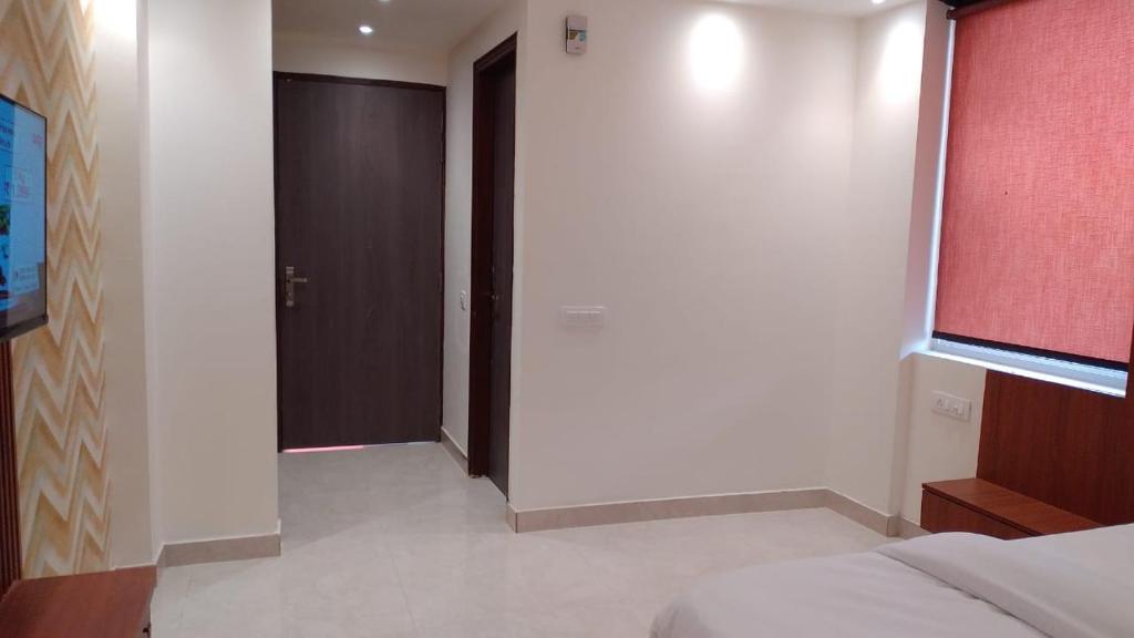 Postel nebo postele na pokoji v ubytování Hotel RIVERB