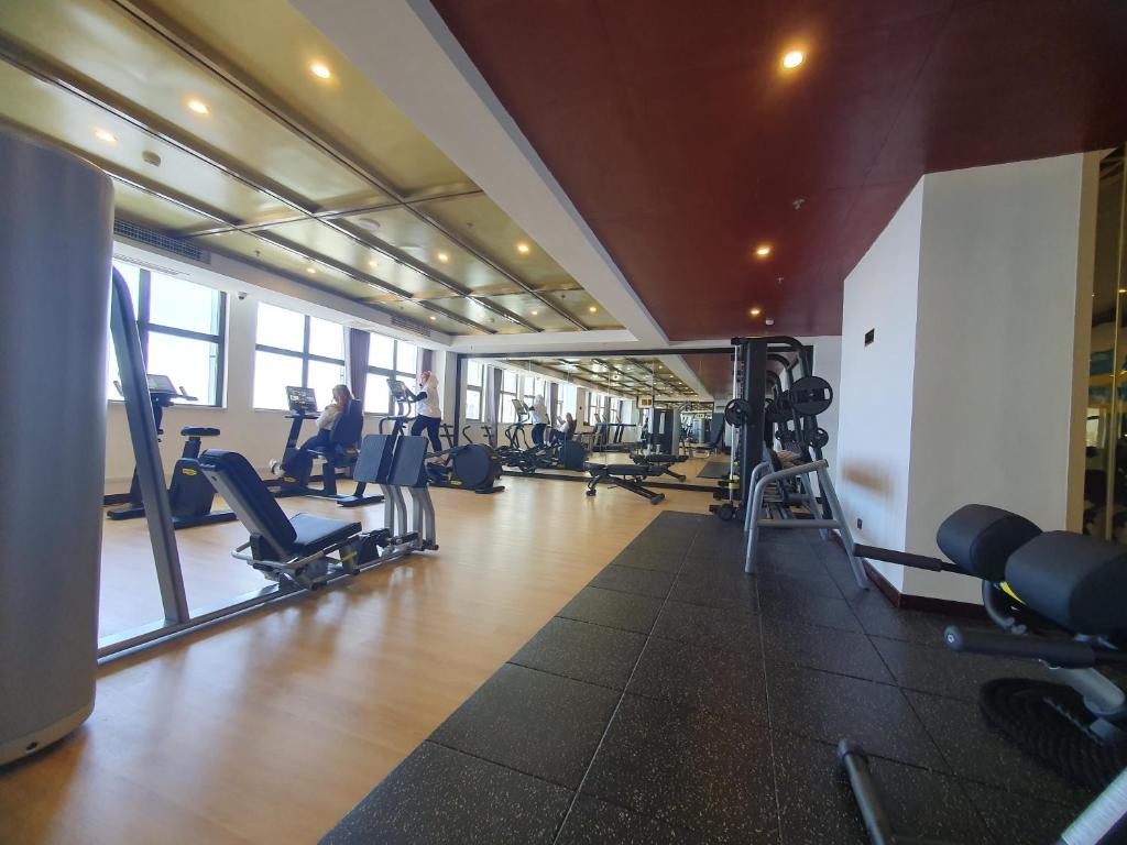 Fitness centrum a/nebo fitness zařízení v ubytování Legend Hotel and Resort