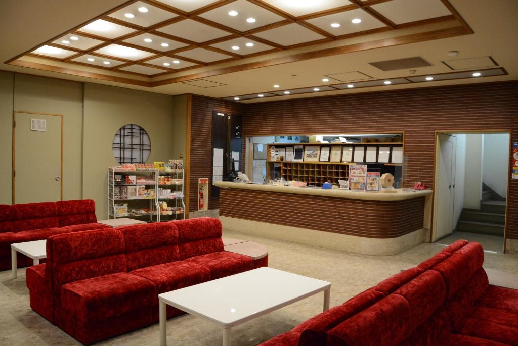 Lounge nebo bar v ubytování Nasushiobara Ichimantei