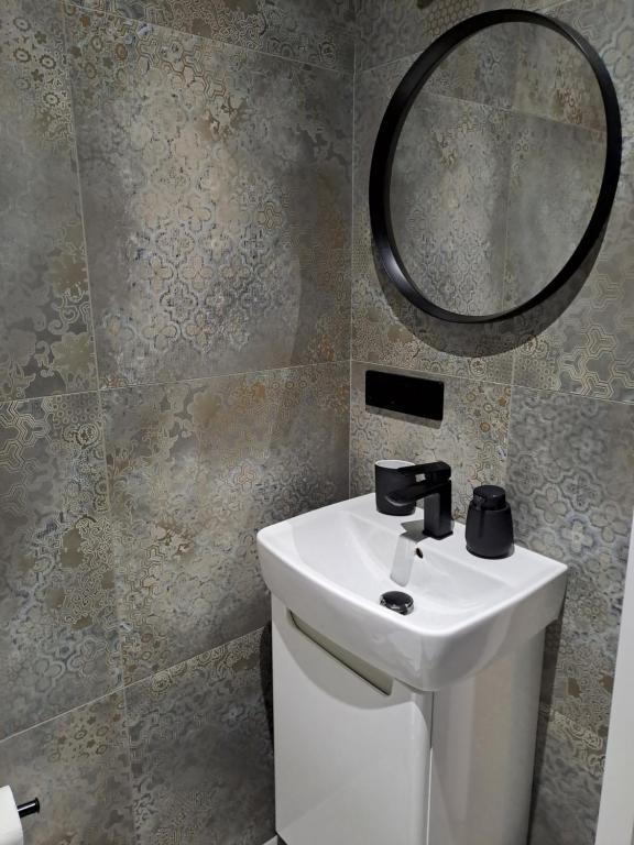 Kúpeľňa v ubytovaní Prokocim Apartments