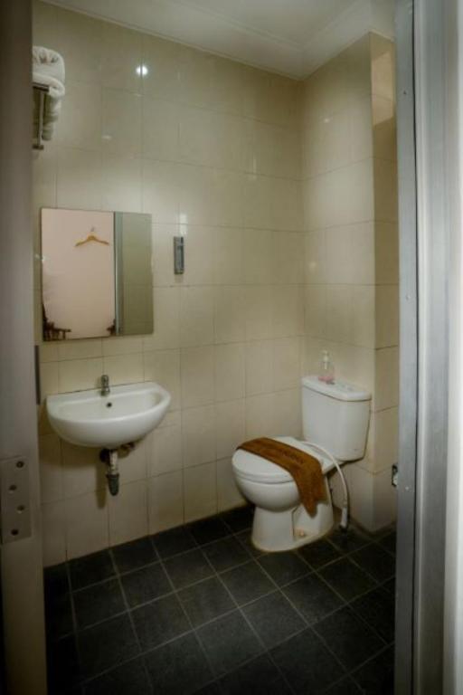 Koupelna v ubytování Hotel Poncowinatan - Tugu