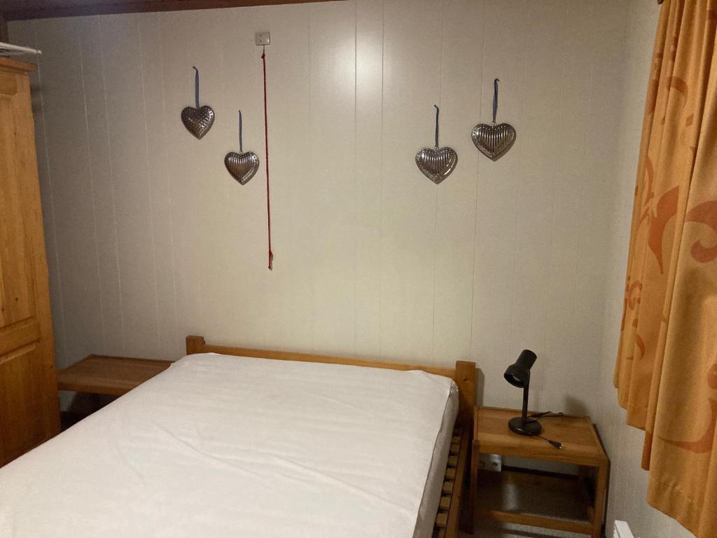 Postel nebo postele na pokoji v ubytování chalet 282 - La Boverie
