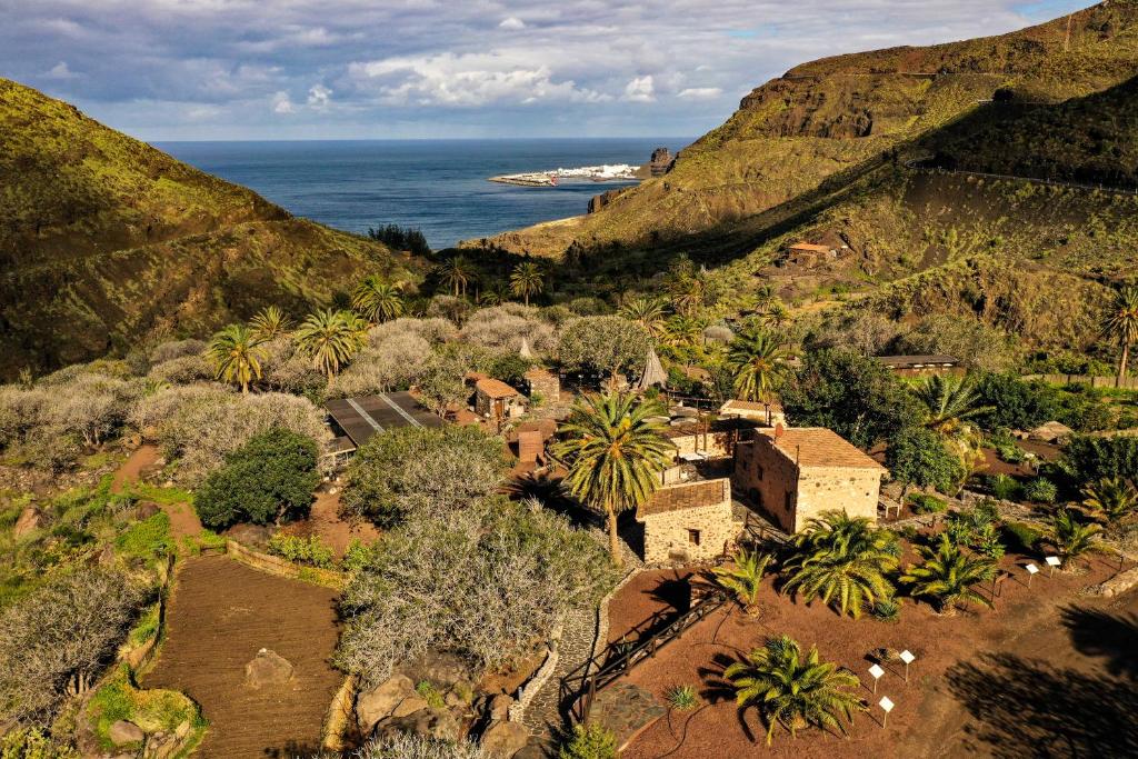 Un paisaje natural cerca of the country house