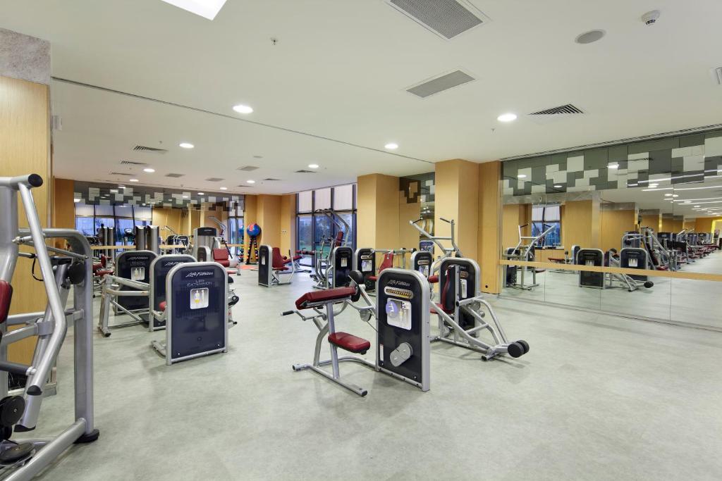 The fitness centre and/or fitness facilities at The Green Park Pendik