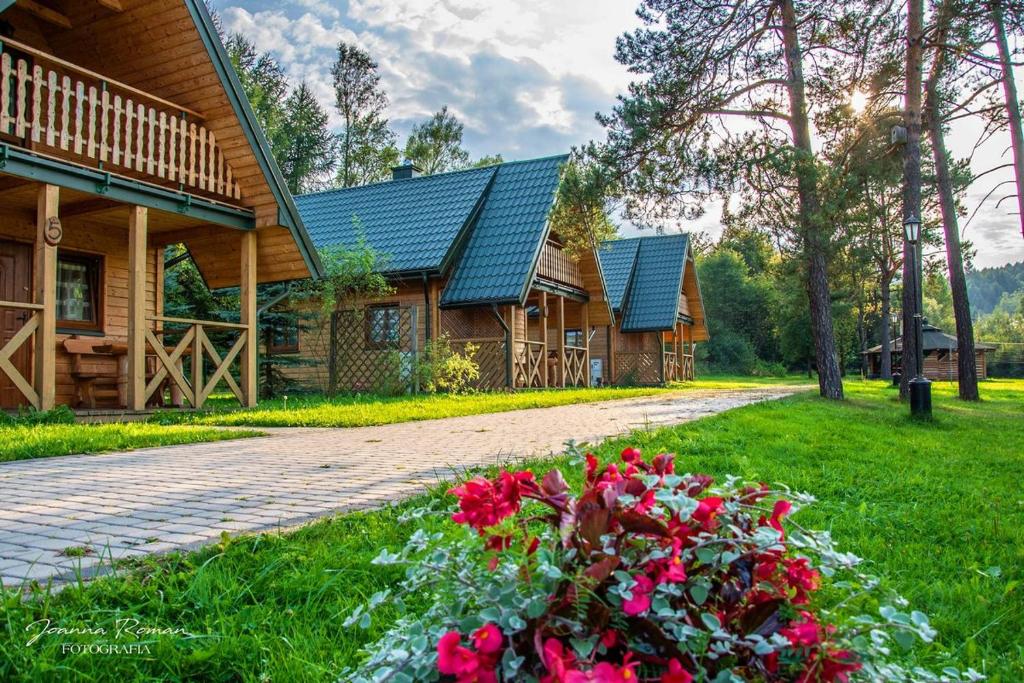 Κήπος έξω από το Domki nad Ripką