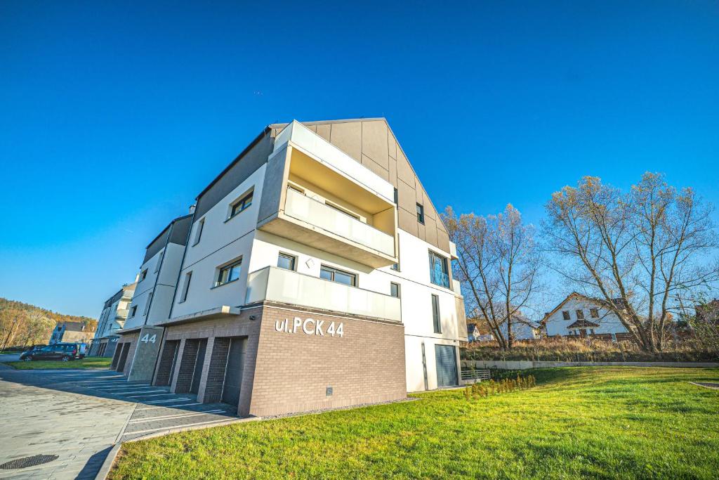 Budova, v ktorej sa apartmán nachádza