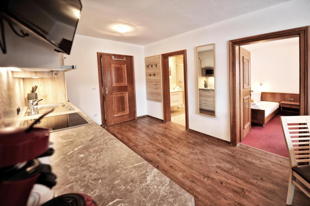 A television and/or entertainment centre at Haus Enzian