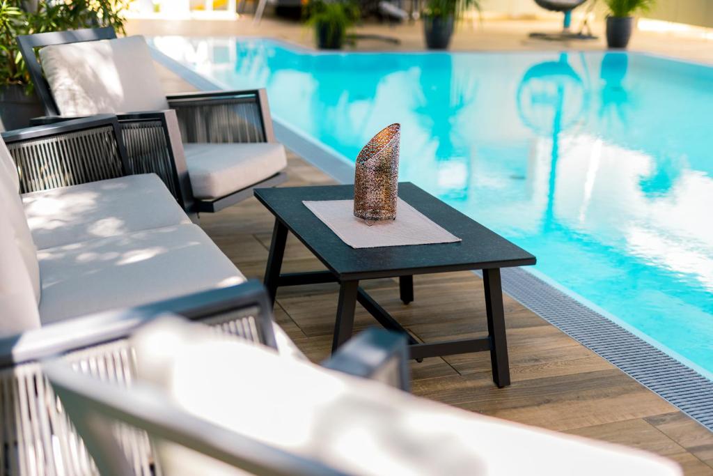 Bazén v ubytování Hotel Moarhof nebo v jeho okolí