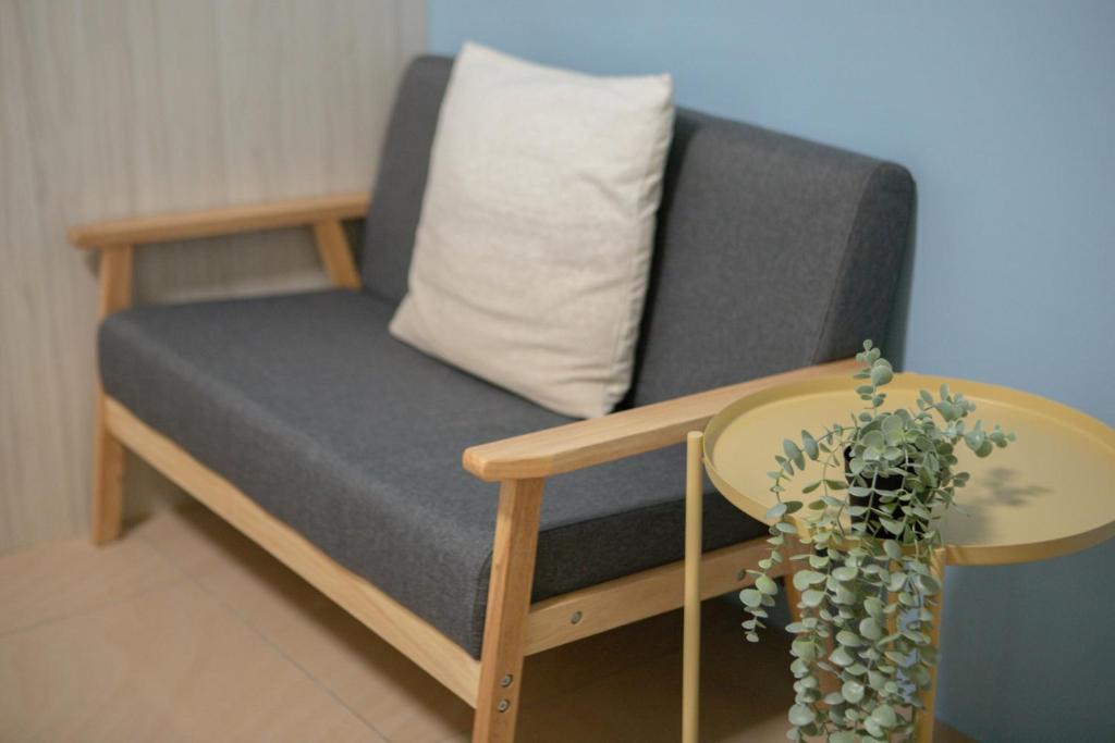 Posezení v ubytování Yuhai B&B