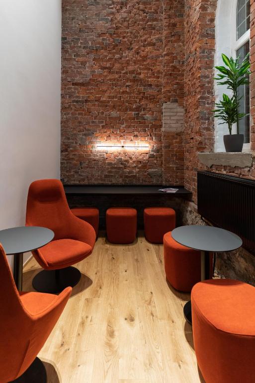 Posezení v ubytování Dunten Hotel