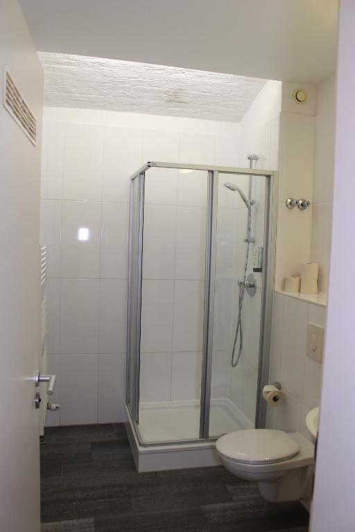 Koupelna v ubytování GLS Studio Hotel Berlin