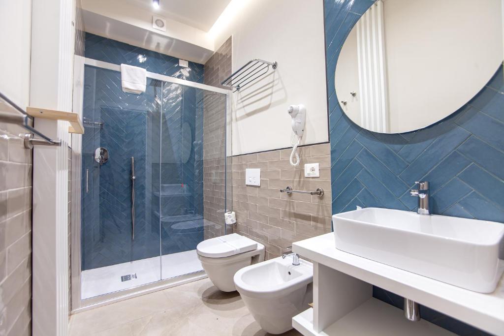 Koupelna v ubytování Sentido Michelizia Tropea Resort