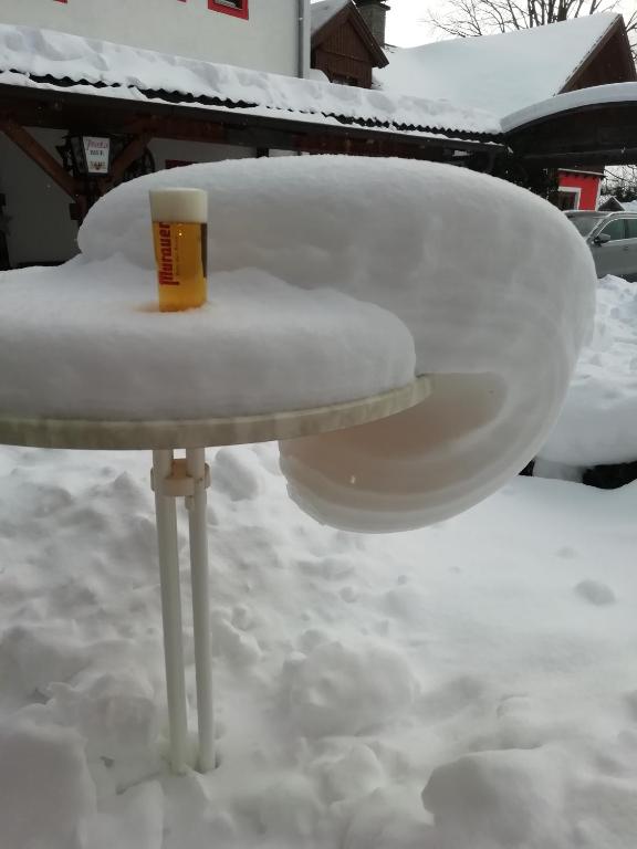 Hotel Aloisia, Hotel Garni v zime