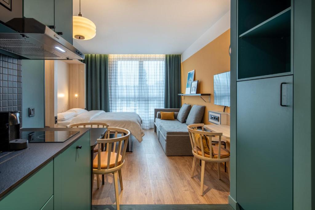 Aparthotel Adagio access Hamburg - Resim 38