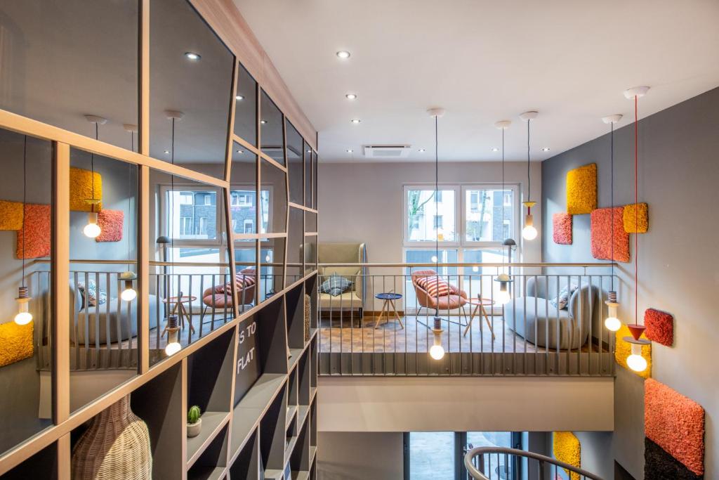 Posezení v ubytování Aparthotel Adagio access Hamburg