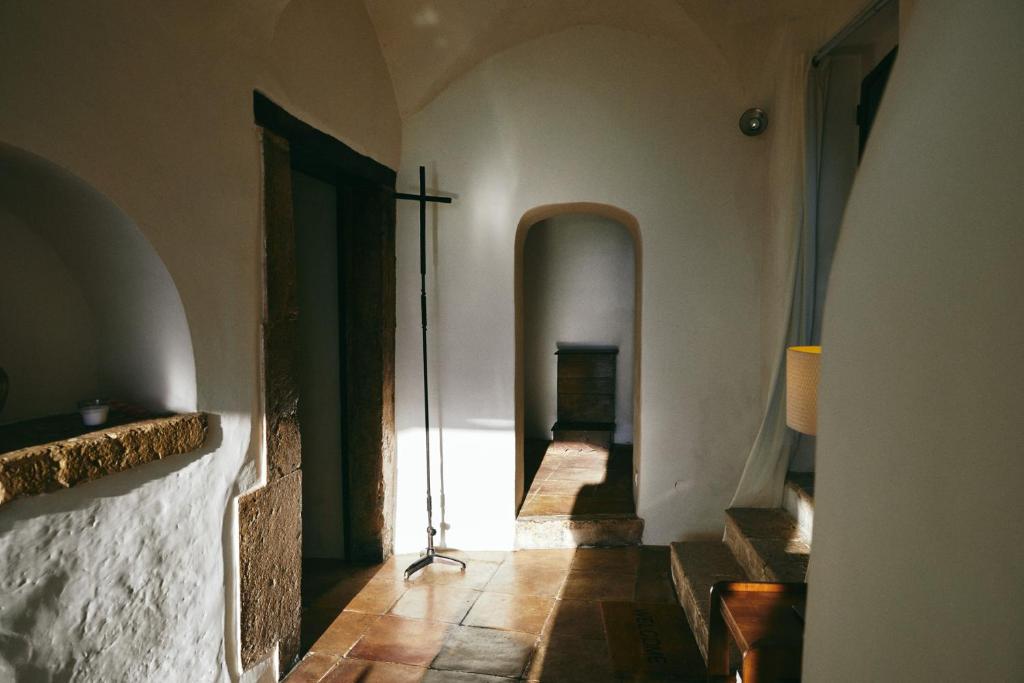 Postel nebo postele na pokoji v ubytování Albergo Diffuso Crispolti