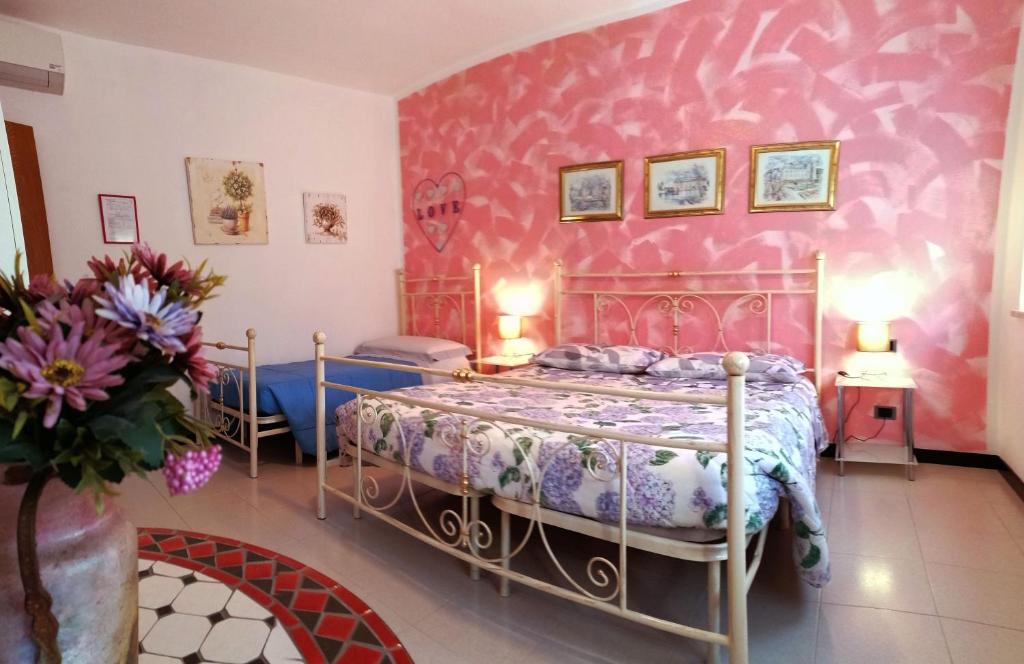 Postel nebo postele na pokoji v ubytování B&B Milu'