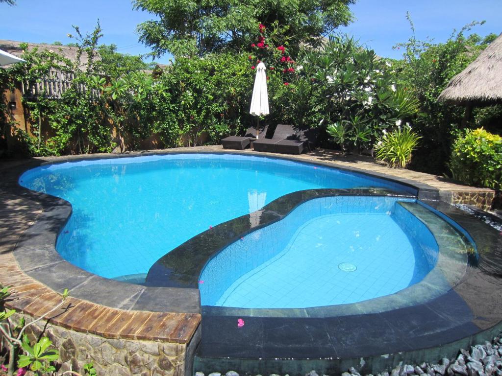 Bazén v ubytování Gili Hideaway nebo v jeho okolí